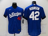 Dodgers 42 Jackie Robinson Royal 2021 City Connect Flexbase Jersey,baseball caps,new era cap wholesale,wholesale hats
